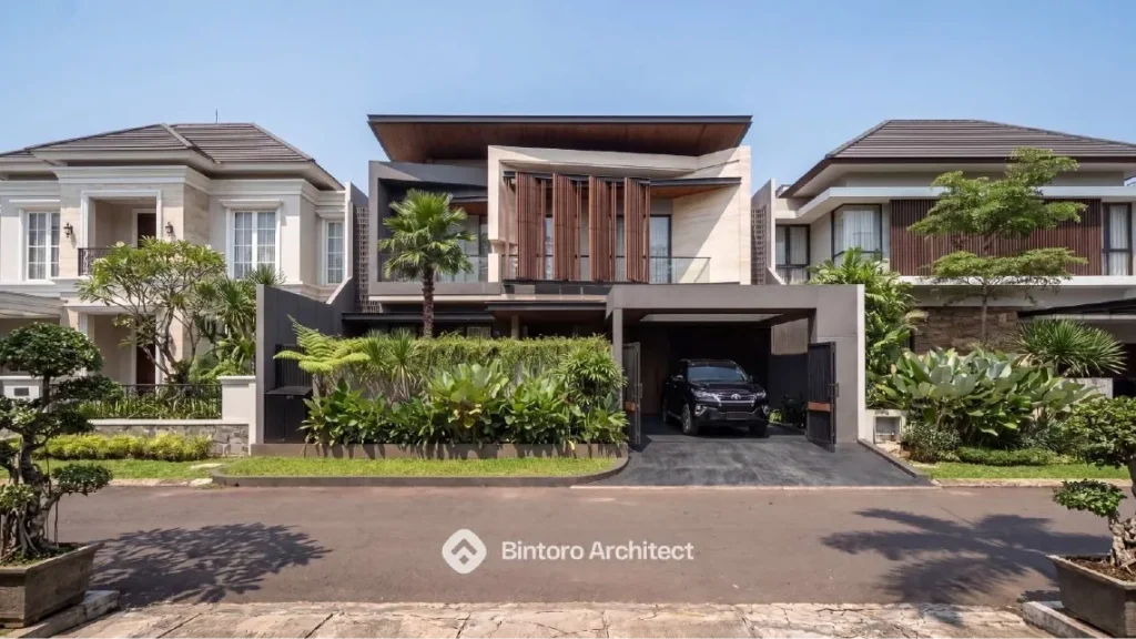 Karya Bintoro Architect - Desain Rumah Mewah Modern Kontemporer
